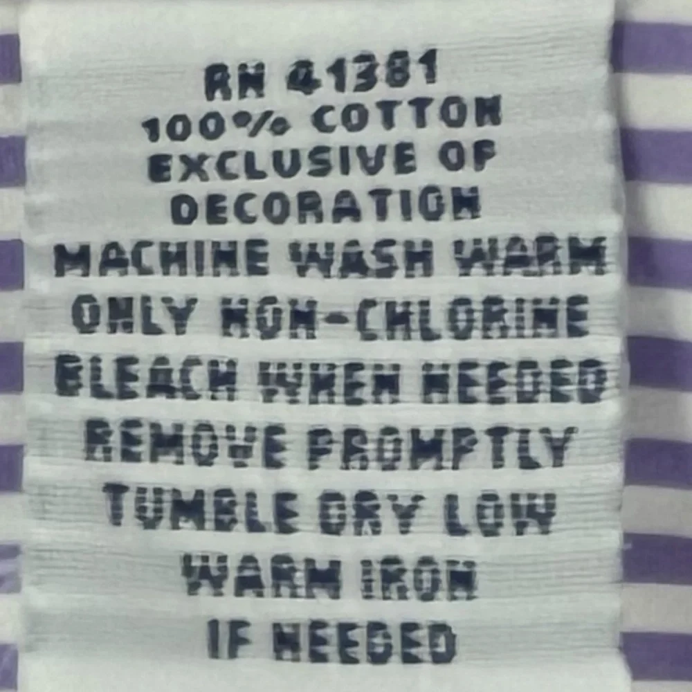 Polo Ralph Lauren | Mens XL | Slim Fit Purple & White Stripe L/S Button Up Shirt